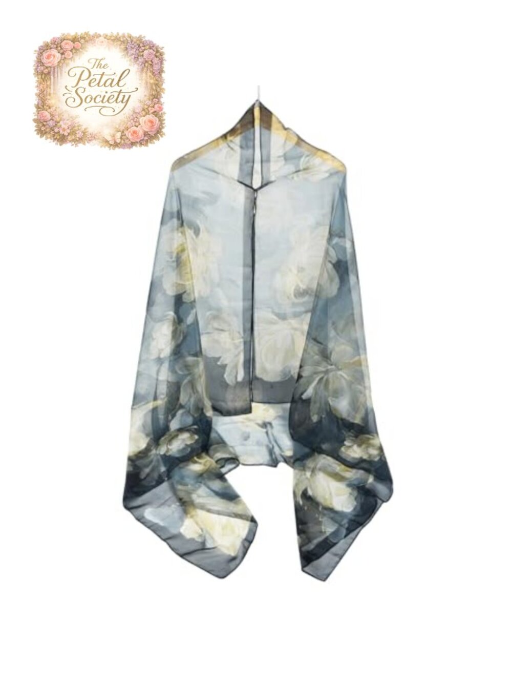 Silk Feeling Scarf Large Lightweight Shawl Wrap Women